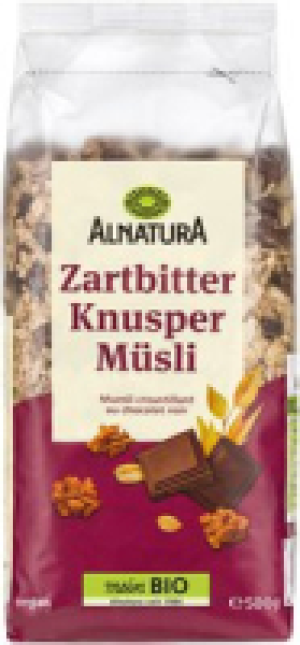 Alnatura Zartbitter-Knusperm&uuml;sli