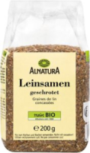 Alnatura Leinsamen geschrotet