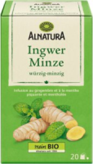 Alnatura Tee Ingwer-Minze
