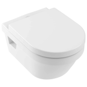 Villeroy & Boch Wand-WC sp&uuml;lrandlos Architectura inklusive WC-Sitz wei&szlig;