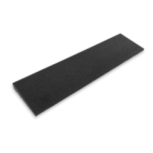 Terrasoft Bordsteinrampe Gummi 100 x 25 cm
