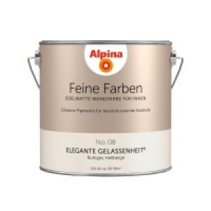 Toom Baumarkt Alpina Feine Farben Elegante Gelassenheit hellbeige matt 2,5 l
