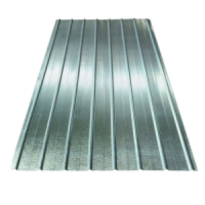 Toom Baumarkt Bravo Trapezblech silbern verzinkt 200 x 90,6 x 0,035 cm