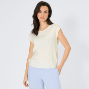 NKD  Damen-T-Shirt mit hohem Viskose-Anteil
