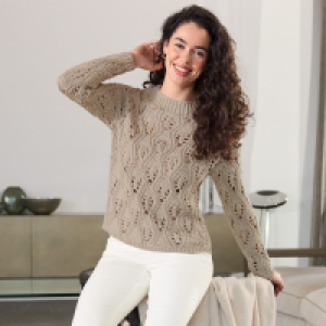 NKD  Damen-Pullover im Ajour-Design