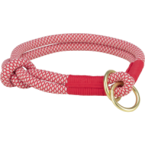 Fressnapf  Trixie Soft Rope Zug-Stopp-Halsband rot S