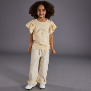 Kinder-M&auml;dchen-Hose aus reiner Baumwolle