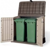 Toom Baumarkt  Garten-/ Mülltonnenbox für 2 Abfalltonnen (120 Liter)