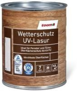 Wetterschutz UV-Lasur 750 ml 12.99 €