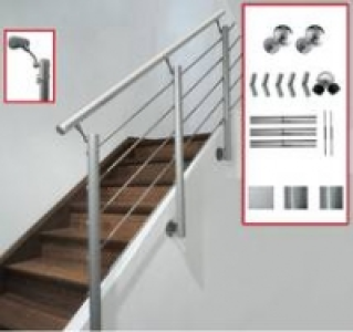 Alu-Geländersystem , WS1 Wandset 52.99 €