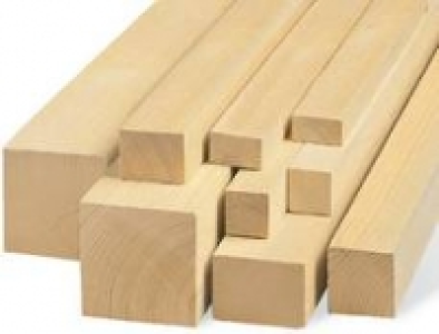 Konstruktionsholz 44 x 44 mm, 2,5 m 3.09 €