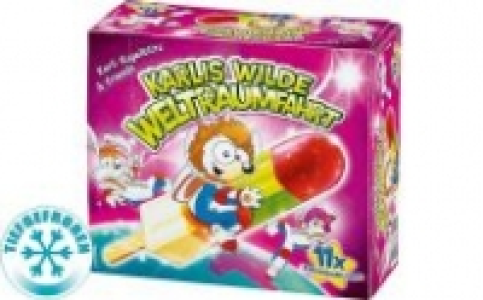Netto  Karli Kugelblitz & friends Wilde Weltraumfahrt Eis