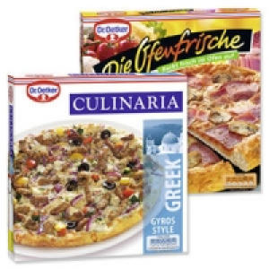 Dr. Oetker Ofenfrische Pizza Speciale oder Culinaria Greek Style 2.22&nbsp;&euro;