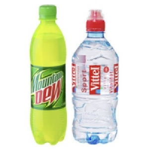 Mountain Dew Erfrischungsgetr&auml;nk oder Vittel Sport
