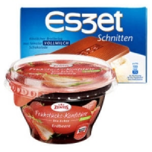 Zentis Fr&uuml;hst&uuml;cks-Konfit&uuml;re oder Eszet-Schnitten