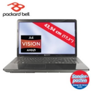 Notebook Easynote ENLE69KB mit AMD A4-5000 Quad-Core-Prozessor (bis zu