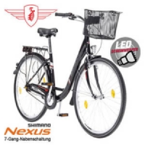 Z&Uuml;NDAPP Damen-Alu-Citybike Red 4.0 26er oder 28er