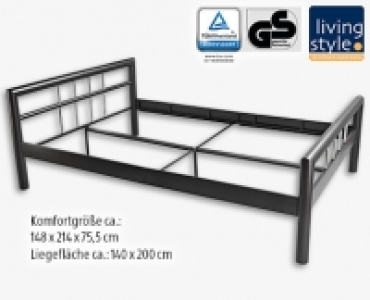 LIVING STYLE&reg;Metallbett 69.99&nbsp;&euro;