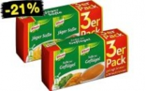 Knorr Soße 0.78 €