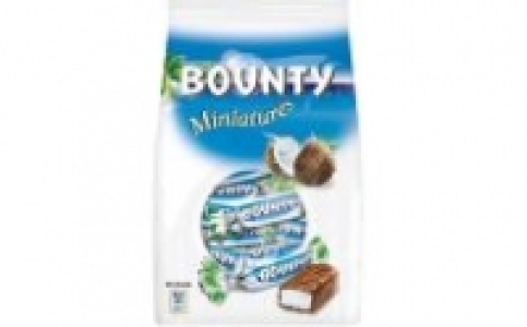 Twix, Mars, Bounty oder Snickers Miniatures 0.99 €