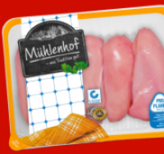 MÜHLENHOF Frische Hähnchen-Brustfilets 5.55 €
