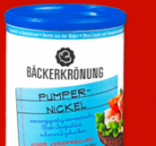 BÄCKERKRÖNUNG Dosenbrot 1.59 €
