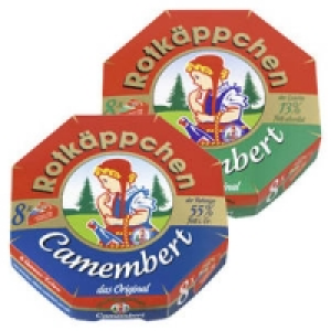 Rotk&auml;ppchen Camembert 8-Ecken, Der Rahmige oder Der Leichte