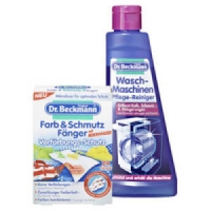 Dr. Beckmann Farb- & Schmutzf&auml;nger oder Wasch-Maschinen-Pflege-Reinige