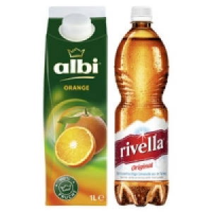 albi Saft, Nektar, Fruchtsaftgetr&auml;nk oder rivella