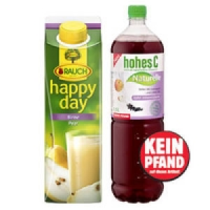 Rauch happy day S&auml;fte, Nektare oder hohes C Naturelle
