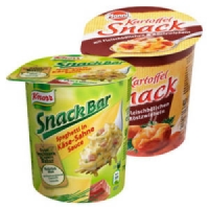Knorr SnackBar oder Pfanni Kartoffel Snack