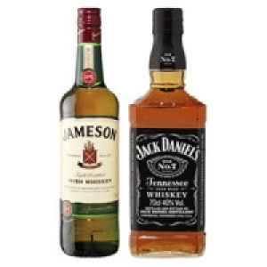 Jack Daniels Tennessee Whiskey oder Jameson Irish Whiskey