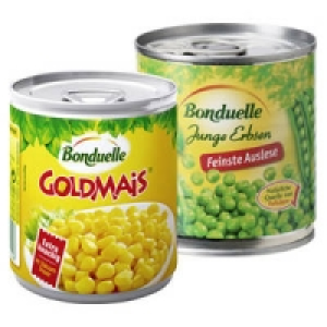 Bonduelle Goldmais oder Erbsen, Feinste Auslese