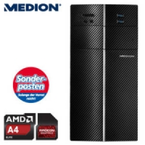 PC Akoya E1012 D mit AMD Elite A4-6300 Dual-Core (2 x bis 3,9 GHz)