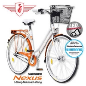 Z&Uuml;NDAPP Damen-Citybike Red 2.0 26er oder 28er