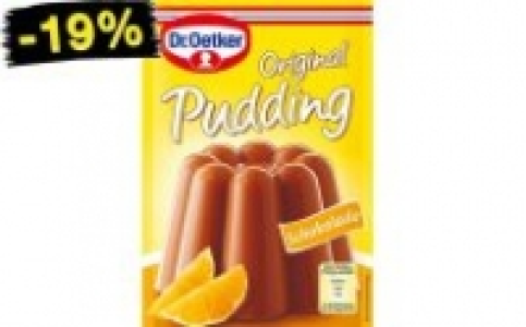 Dr. Oetker Pudding 0.80 €