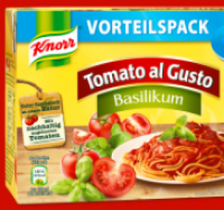 KNORR Tomato al Gusto Kr&auml;uter oder Basilikum