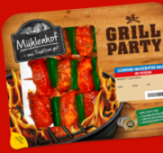M&Uuml;HLENHOF GRILL-PARTY Schweine-Nackenspie&szlig; Balkan