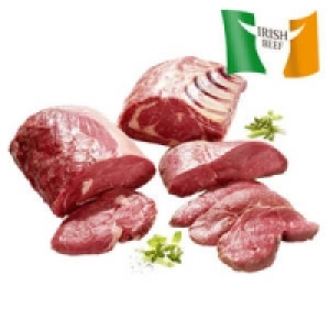 Frische Irische Rinderh&uuml;ftsteaks, H&uuml;ftbraten oder T-Bone Steaks