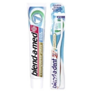 blend-a-med Complete Zahncreme oder blend-a-dent Zahnbürste Complete 0.89 €