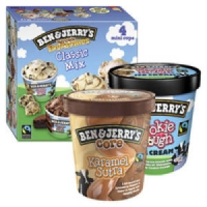 Ben & Jerrys Classic-Mix oder Eiscreme