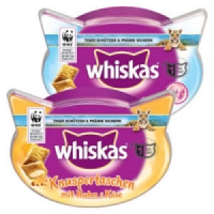 Whiskas Dentabits oder Knuspertaschen 0.99 €