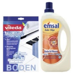 vileda Mikrofaser Bodentuch oder emsal Boden-Pflege