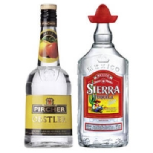 Sierra Tequila Silver, Reposado oder Pircher Obstler Edelbrand 10.99&nbsp;&euro;