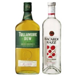 Tullamore Dew Irish Whiskey, Bacardi Razz oder Dragonberry