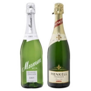 Mumm Sekt oder Henkell Trocken Sekt