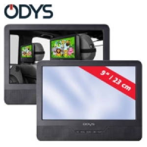Mobiles DVD-Set Twin Dual mit zwei 9-TFT-Monitoren