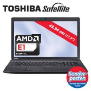 Notebook Satellite C70-A mit AMD E1-2100 Dual-Core (2 x 1,0 GHz)