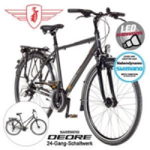 Z&Uuml;NDAPP Alu-Trekkingrad Silver 5.0 Herren oder Damen 28er