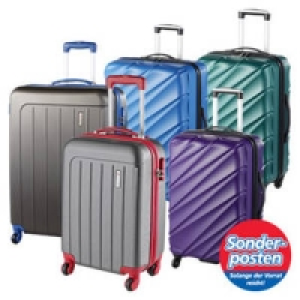 Hartschalentrolley mit 4-Rollen-Komfortsystem
